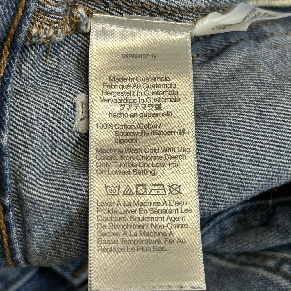 Madewell Balloon Jeans High Rise Cropped Greene Wash Workwear Edition Size‎ 28 - Picture 10 of 12